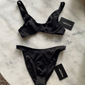 Black pretty little thing bikini